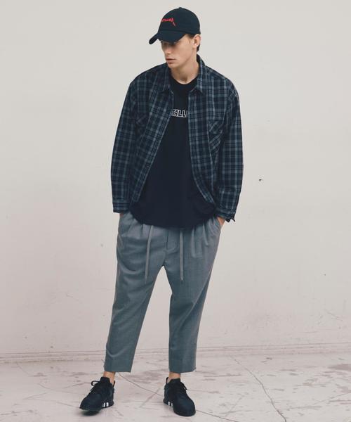 MONKEY TIME（モンキータイム）の「＜monkey time＞ TW/SRG DROPPED ANKL/パンツ ◆（その他パンツ・メンズ・ブラック/グレー・LARGE/MEDIUM/SMALL）」の9枚目の写真