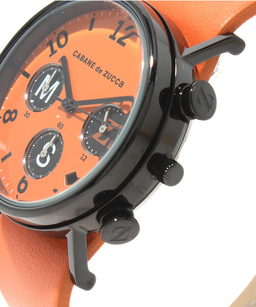 CABANE de ZUCCa（カバンドズッカ）の「TYPE WRITER　【UNISEX】（アナログ腕時計・メンズ・グリーン/オレンジ/ブラック×ゴールド/ブラウン・FREE）」の7枚目の写真