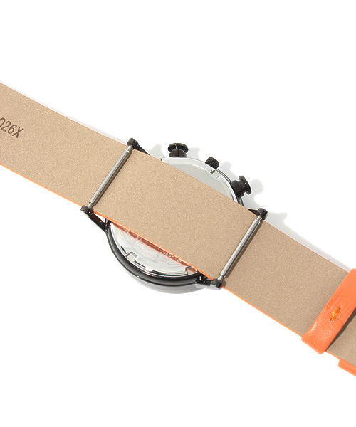 CABANE de ZUCCa（カバンドズッカ）の「TYPE WRITER　【UNISEX】（アナログ腕時計・メンズ・グリーン/オレンジ/ブラック×ゴールド/ブラウン・FREE）」の9枚目の写真