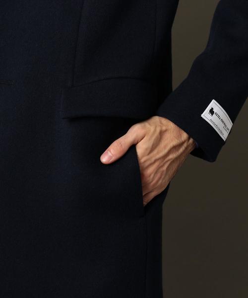 BEAUTY&YOUTH UNITED ARROWS（ビューティーアンドユースユナイテッドアローズ）の「 BY メルトン チェスターコート ◆（チェスターコート・メンズ・ブラック/ロイヤルブルー/その他/ブラウン・MEDIUM/LARGE/SMALL/X-LARGE）」の8枚目の写真