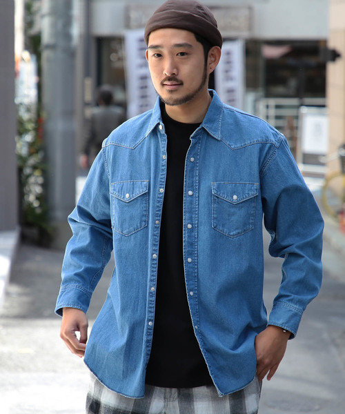 Beams ビームス の Beams ルーズフィット ウエスタンシャツ シャツ ブラウス Wear