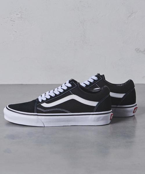 VANS(バンズ)の「<VANS(バンズ)> OLD SKOOL スニーカー(スニーカー・レディース・ブラック・6/5/4h/5h/6h)」の1枚目の写真