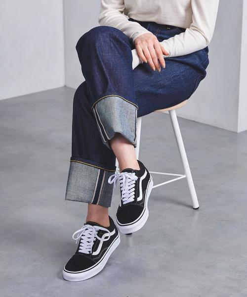 VANS(バンズ)の「<VANS(バンズ)> OLD SKOOL スニーカー(スニーカー・レディース・ブラック・6/5/4h/5h/6h)」の4枚目の写真