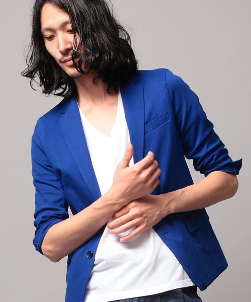 BEAUTY&YOUTH UNITED ARROWS(ビューティーアンドユースユナイテッドアローズ)の「by ∴ カット ジャケット 7SL◆ §2(テーラードジャケット・メンズ・ブラック/グレー/ロイヤルブルー・SMALL/MEDIUM/LARGE/X-LARGE)」の3枚目の写真