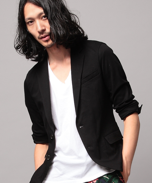 BEAUTY&YOUTH UNITED ARROWS(ビューティーアンドユースユナイテッドアローズ)の「by ∴ カット ジャケット 7SL◆ §2(テーラードジャケット・メンズ・ブラック/グレー/ロイヤルブルー・SMALL/MEDIUM/LARGE/X-LARGE)」の2枚目の写真