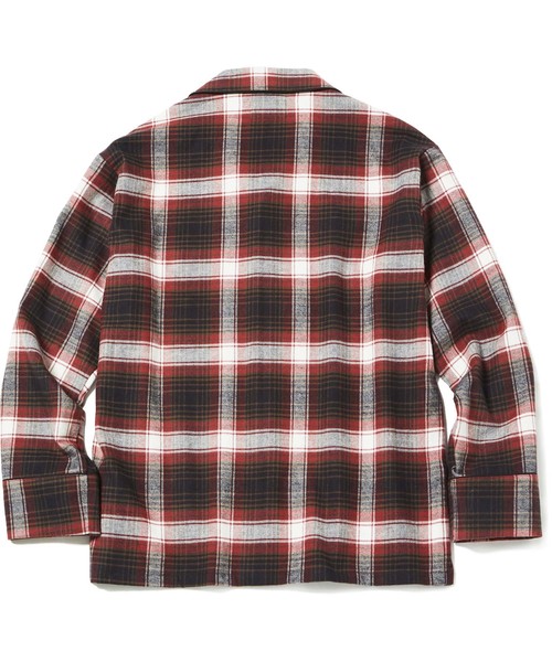 CHORD NUMBER EIGHT（コードナンバーエイト）の「CHECK PAJAMA SHIRT（シャツ/ブラウス・メンズ・ブラック/グリーン/レッド・X-SMALL/SMALL/MEDIUM/LARGE）」の7枚目の写真