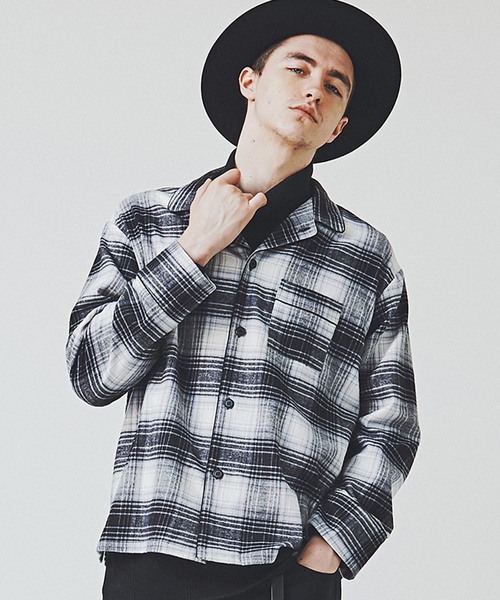 CHORD NUMBER EIGHT（コードナンバーエイト）の「CHECK PAJAMA SHIRT（シャツ/ブラウス・メンズ・ブラック/グリーン/レッド・X-SMALL/SMALL/MEDIUM/LARGE）」の18枚目の写真