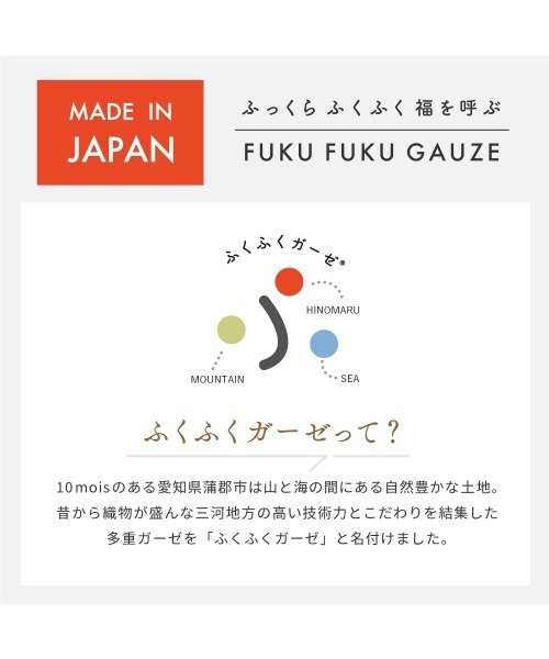 Hoppetta（ホッペッタ）の「【Hoppetta（ホッペッタ）】 ふくふく6重ガーゼスリーパー＋ガラガラ　ラッピング済ギフトセット（ベビーギフト・キッズ・ブルー/ピンク・ONE SIZE）」の11枚目の写真