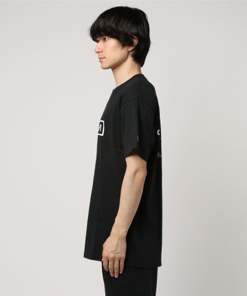 SURF/BRAND（サーフブランド）の「SB　Champion BOXLOGO × TEAMLOGO TSHIRT（Tシャツ/カットソー・メンズ・ホワイト/ブラック・S/M/L）」の3枚目の写真