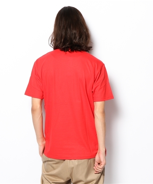 WEGO(ウィゴー)の「WEGO/スポーツフォトカレッジTee(S)(Tシャツ/カットソー・メンズ・ブラック/ホワイト/レッド/ブルー/杢グレー・LARGE/MEDIUM)」の9枚目の写真