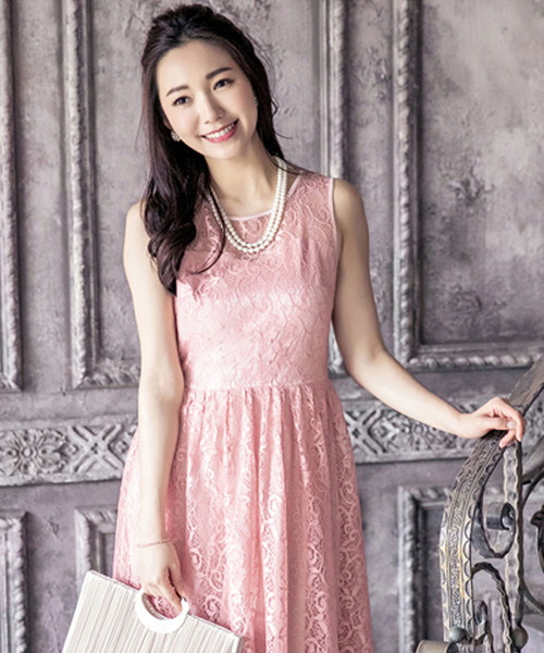 DRESS STAR(ドレス スター)の「ビジュー付き2連パールネックレス(ネックレス・レディース・ホワイト・フリー)」の3枚目の写真