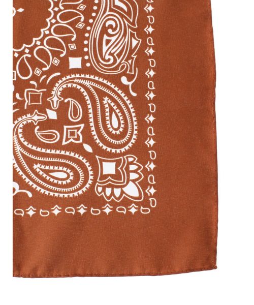 Ungrid（アングリッド）の「オリジナルプリントバンダナ（バンダナ/スカーフ・レディース・チャコールグレー/ブラウン/ベージュ・FREE）」の5枚目の写真