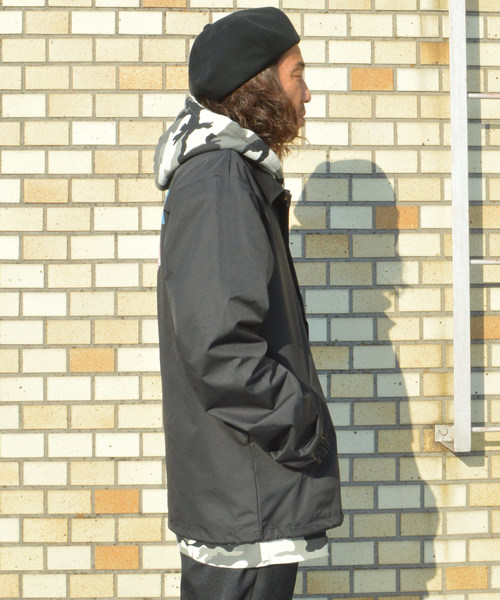 LONELY/論理(ロンリー)の「LONELY(論理)/ロンリー NINKYO JKT(ブルゾン・メンズ・ブラック/グリーン・M/L/XL)」の7枚目の写真