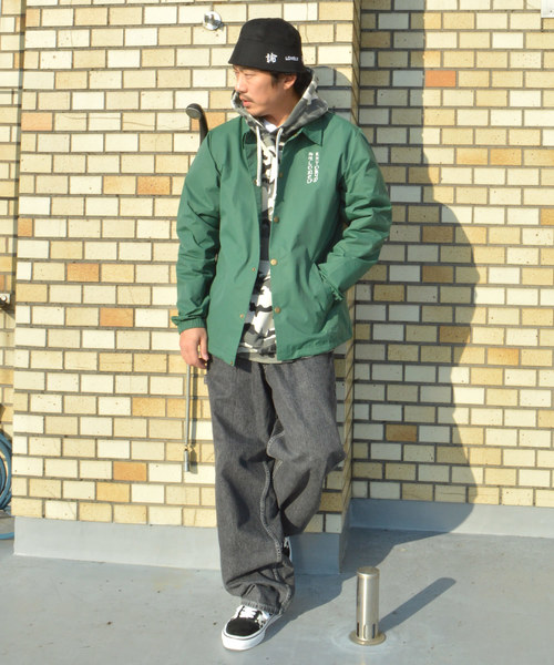 LONELY/論理(ロンリー)の「LONELY(論理)/ロンリー NINKYO JKT(ブルゾン・メンズ・ブラック/グリーン・M/L/XL)」の19枚目の写真