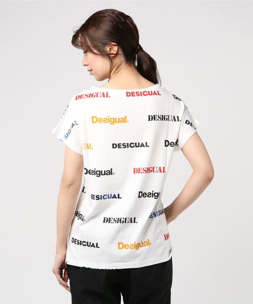Desigual(デシグアル)の「ロボット柄付きロゴTシャツ KENDALL(Tシャツ/カットソー・レディース・ホワイト・2L/S/M/L)」の16枚目の写真