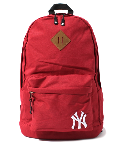 WEGO（ウィゴー）の「WEGO/NYナイロンリュック（バックパック/リュック・メンズ・ブラック/ネイビー/その他2/ワイン・FREE）」の3枚目の写真