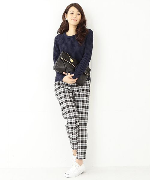 Demi-Luxe BEAMS(デミルクス ビームス)の「BARDOT ROSE / クロコ型押し 2WAY バッグ(ショルダーバッグ・レディース・ホワイト系その他/ブラック・ONE SIZE)」の16枚目の写真