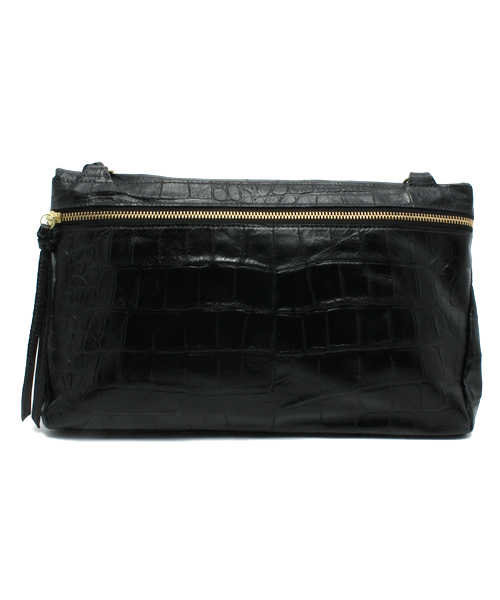 Demi-Luxe BEAMS(デミルクス ビームス)の「BARDOT ROSE / クロコ型押し 2WAY バッグ(ショルダーバッグ・レディース・ホワイト系その他/ブラック・ONE SIZE)」の12枚目の写真
