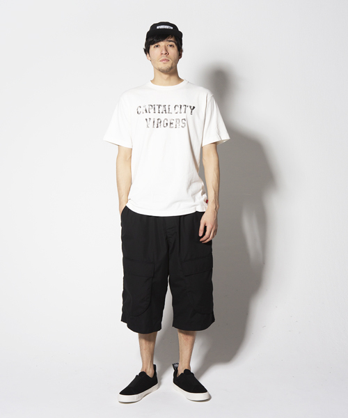 VIRGOwearworks(ヴァルゴウェアワークス)の「LOOSE BIG CARGO SHORTS(カーゴパンツ・メンズ・ブラック/グレー/オリーブ・2/3/4)」の8枚目の写真
