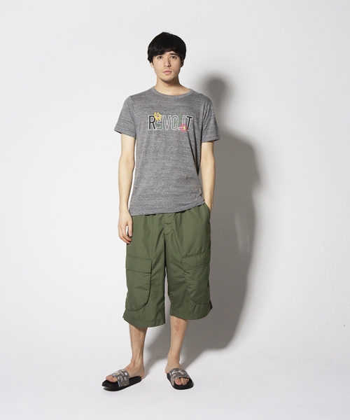VIRGOwearworks(ヴァルゴウェアワークス)の「LOOSE BIG CARGO SHORTS(カーゴパンツ・メンズ・ブラック/グレー/オリーブ・2/3/4)」の13枚目の写真