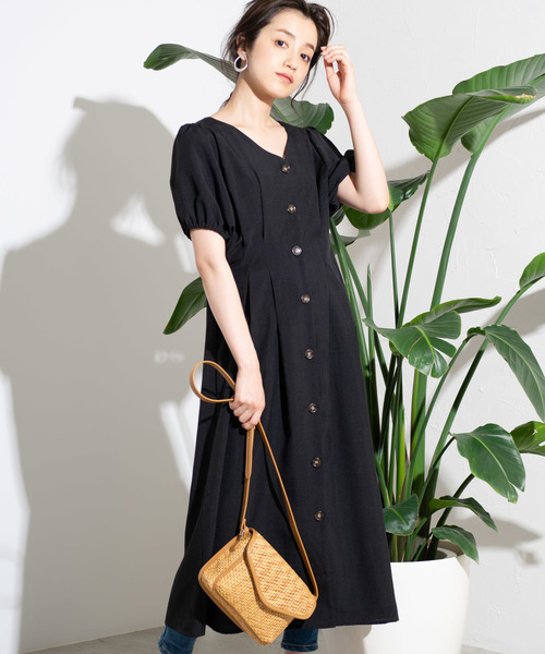 Wego ウィゴー の Wego ウエストタックロングワンピース ワンピース Wear