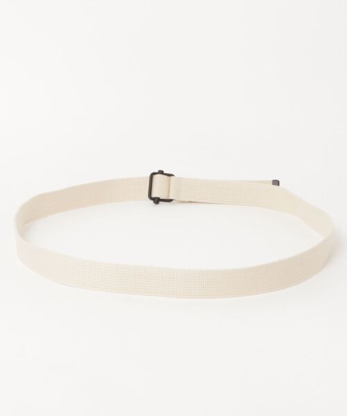 UNIVERSAL OVERALL（ユニバーサルオーバーオール）の「【72】【UNIVERSAL OVERALL（ユニバーサルオーバーオール）】30mmアクリルテープ　フランスカンベルト（ベルト・メンズ・ブラック/オフホワイト/ダークブラウン/グレー/オレンジ/モスグリーン/ワインレッド/ライトグレー/ライトベージュ/ネイビー・FREE）」の18枚目の写真