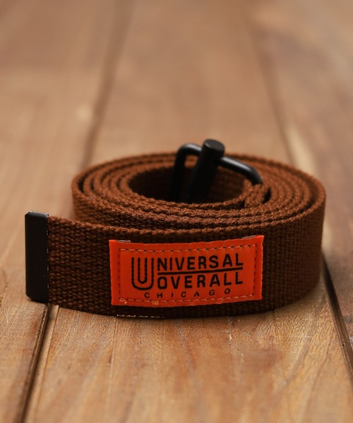 UNIVERSAL OVERALL（ユニバーサルオーバーオール）の「【72】【UNIVERSAL OVERALL（ユニバーサルオーバーオール）】30mmアクリルテープ　フランスカンベルト（ベルト・メンズ・ブラック/オフホワイト/ダークブラウン/グレー/オレンジ/モスグリーン/ワインレッド/ライトグレー/ライトベージュ/ネイビー・FREE）」の6枚目の写真