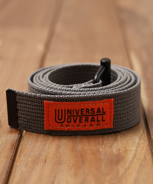 UNIVERSAL OVERALL（ユニバーサルオーバーオール）の「【72】【UNIVERSAL OVERALL（ユニバーサルオーバーオール）】30mmアクリルテープ　フランスカンベルト（ベルト・メンズ・ブラック/オフホワイト/ダークブラウン/グレー/オレンジ/モスグリーン/ワインレッド/ライトグレー/ライトベージュ/ネイビー・FREE）」の5枚目の写真