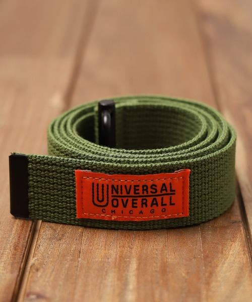UNIVERSAL OVERALL（ユニバーサルオーバーオール）の「【72】【UNIVERSAL OVERALL（ユニバーサルオーバーオール）】30mmアクリルテープ　フランスカンベルト（ベルト・メンズ・ブラック/オフホワイト/ダークブラウン/グレー/オレンジ/モスグリーン/ワインレッド/ライトグレー/ライトベージュ/ネイビー・FREE）」の7枚目の写真