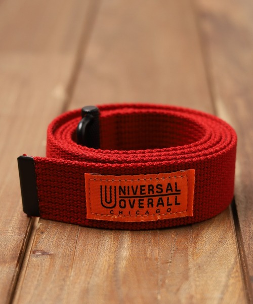 UNIVERSAL OVERALL（ユニバーサルオーバーオール）の「【72】【UNIVERSAL OVERALL（ユニバーサルオーバーオール）】30mmアクリルテープ　フランスカンベルト（ベルト・メンズ・ブラック/オフホワイト/ダークブラウン/グレー/オレンジ/モスグリーン/ワインレッド/ライトグレー/ライトベージュ/ネイビー・FREE）」の9枚目の写真
