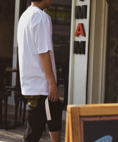 UNIVERSAL OVERALL（ユニバーサルオーバーオール）の「【72】【UNIVERSAL OVERALL（ユニバーサルオーバーオール）】30mmアクリルテープ　フランスカンベルト（ベルト・メンズ・ブラック/オフホワイト/ダークブラウン/グレー/オレンジ/モスグリーン/ワインレッド/ライトグレー/ライトベージュ/ネイビー・FREE）」の11枚目の写真