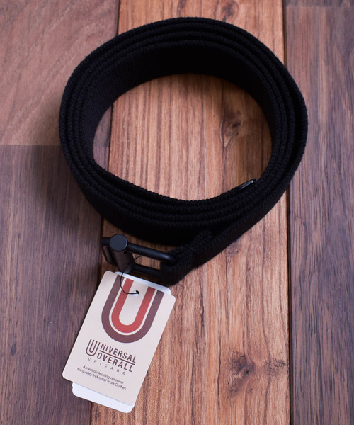 UNIVERSAL OVERALL（ユニバーサルオーバーオール）の「【72】【UNIVERSAL OVERALL（ユニバーサルオーバーオール）】30mmアクリルテープ　フランスカンベルト（ベルト・メンズ・ブラック/オフホワイト/ダークブラウン/グレー/オレンジ/モスグリーン/ワインレッド/ライトグレー/ライトベージュ/ネイビー・FREE）」の17枚目の写真