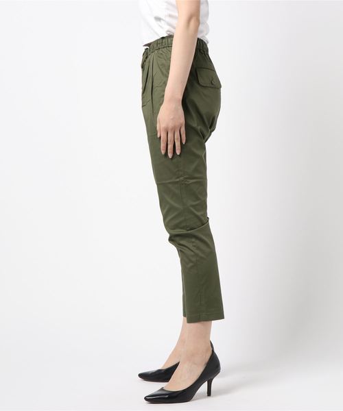 Dickies（ディッキーズ）の「Dickies/ ディッキーズ TCツイル9分丈イージーパンツ（その他パンツ・レディース・オリーブ/ベージュ・S/M/L）」の3枚目の写真