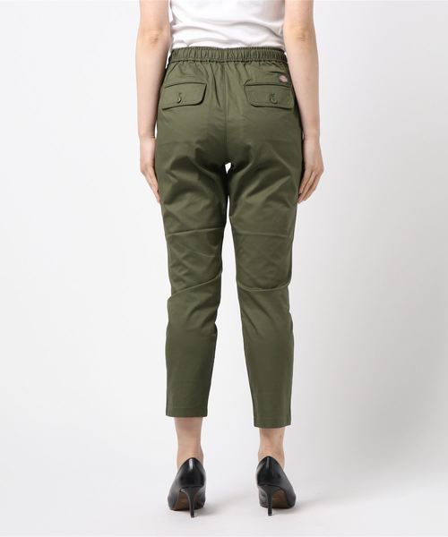 Dickies（ディッキーズ）の「Dickies/ ディッキーズ TCツイル9分丈イージーパンツ（その他パンツ・レディース・オリーブ/ベージュ・S/M/L）」の4枚目の写真
