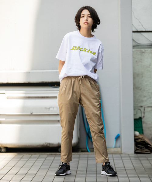 Dickies（ディッキーズ）の「Dickies/ ディッキーズ TCツイル9分丈イージーパンツ（その他パンツ・レディース・オリーブ/ベージュ・S/M/L）」の14枚目の写真