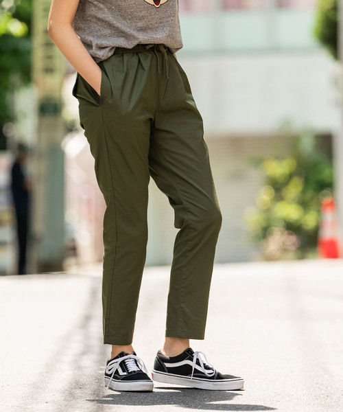 Dickies（ディッキーズ）の「Dickies/ ディッキーズ TCツイル9分丈イージーパンツ（その他パンツ・レディース・オリーブ/ベージュ・S/M/L）」の18枚目の写真