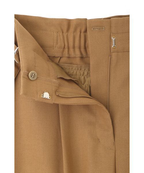 NATURAL BEAUTY BASIC（ナチュラルビューティーベーシック）の「[洗える]サイドDカンウエストパンツ（その他パンツ・レディース・ブラック/キャメル・SMALL/MEDIUM/X-SMALL）」の20枚目の写真