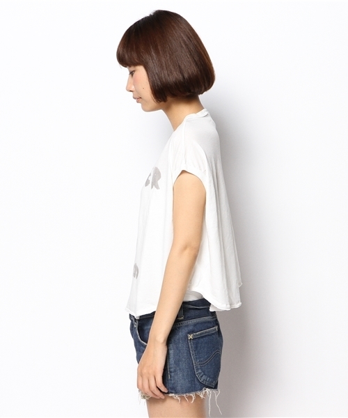 CIAOPANIC（チャオパニック）の「【Ciaopanic】WHATEVERNEVEREVE（Tシャツ/カットソー・レディース・ホワイト・FREE）」の8枚目の写真