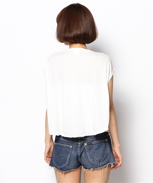 CIAOPANIC（チャオパニック）の「【Ciaopanic】WHATEVERNEVEREVE（Tシャツ/カットソー・レディース・ホワイト・FREE）」の9枚目の写真