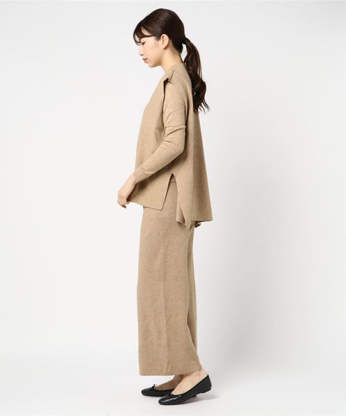 PARKS TOKYO SELECT(パークストウキョウセレクト)の「パンツセットアップニット(ニット/セーター・レディース・ベージュ・FREE)」の8枚目の写真