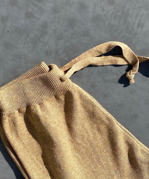 PARKS TOKYO SELECT(パークストウキョウセレクト)の「パンツセットアップニット(ニット/セーター・レディース・ベージュ・FREE)」の12枚目の写真