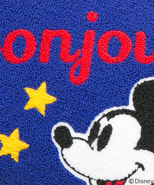 MILKFED.（ミルクフェド）の「【mini10月号掲載】MICKEY CLUTCH BAG　（Disney/ディズニー/ミッキーマウス/クラッチバッグ）（クラッチバッグ・レディース・ブルー・ONE SIZE）」の4枚目の写真