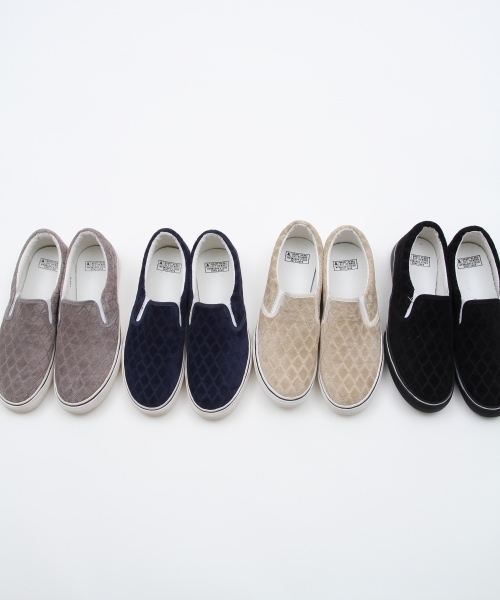 coen（コーエン）の「キルティングスリッポン（スニーカー・レディース・グレー/ネイビー/ブラック/ナチュラル/ライトグレー・SMALL/MEDIUM/LARGE）」の13枚目の写真