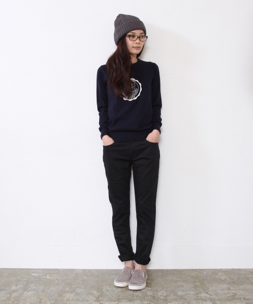 coen（コーエン）の「キルティングスリッポン（スニーカー・レディース・グレー/ネイビー/ブラック/ナチュラル/ライトグレー・SMALL/MEDIUM/LARGE）」の17枚目の写真