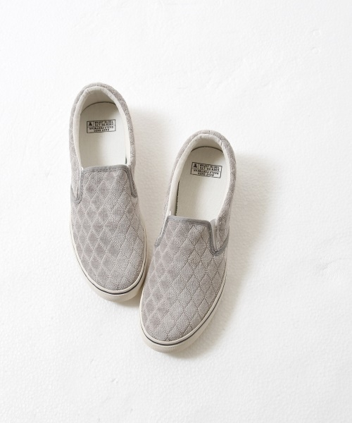 coen（コーエン）の「キルティングスリッポン（スニーカー・レディース・グレー/ネイビー/ブラック/ナチュラル/ライトグレー・SMALL/MEDIUM/LARGE）」の18枚目の写真