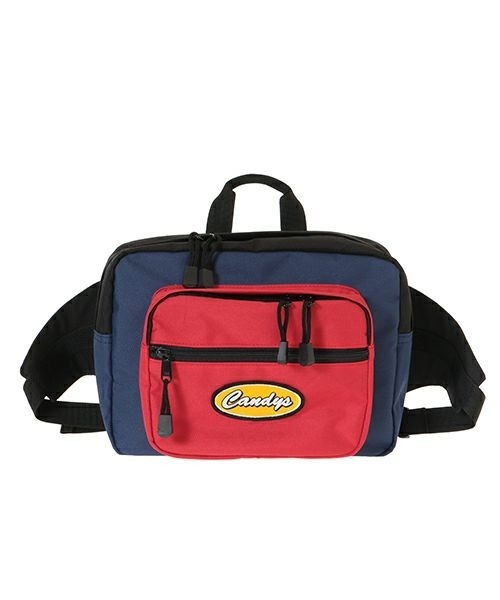 Candy Stripper（キャンディストリッパー）の「LOGO PATCH WAIST バッグ（ボディバッグ/ウエストポーチ・レディース・レッド/ピンク/イエロー/ブラック・FREE）」の4枚目の写真
