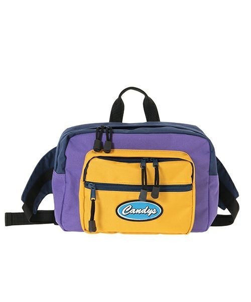 Candy Stripper（キャンディストリッパー）の「LOGO PATCH WAIST バッグ（ボディバッグ/ウエストポーチ・レディース・レッド/ピンク/イエロー/ブラック・FREE）」の2枚目の写真
