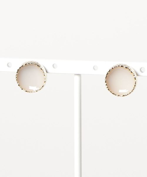 dictionary（ディクショナリー）の「【dictionary / ディクショナリー】 スモール デザイン アンティーク ピアス（ピアス（両耳用）・レディース・イエロー/ワインレッド/ブルー系その他/ライトホワイト/ブラウン/ネイビー/ホワイト/ライトグレー/ブラック・FREE）」の2枚目の写真