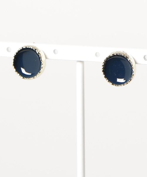 dictionary（ディクショナリー）の「【dictionary / ディクショナリー】 スモール デザイン アンティーク ピアス（ピアス（両耳用）・レディース・イエロー/ワインレッド/ブルー系その他/ライトホワイト/ブラウン/ネイビー/ホワイト/ライトグレー/ブラック・FREE）」の7枚目の写真