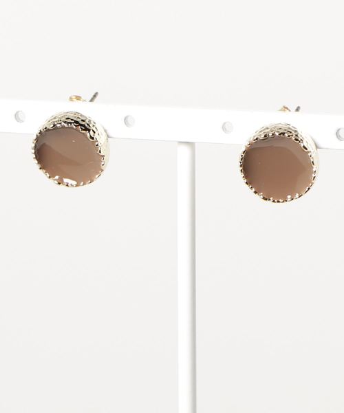 dictionary（ディクショナリー）の「【dictionary / ディクショナリー】 スモール デザイン アンティーク ピアス（ピアス（両耳用）・レディース・イエロー/ワインレッド/ブルー系その他/ライトホワイト/ブラウン/ネイビー/ホワイト/ライトグレー/ブラック・FREE）」の5枚目の写真